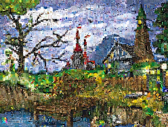 Photographic mosaic, Photomosaic (Good Place)